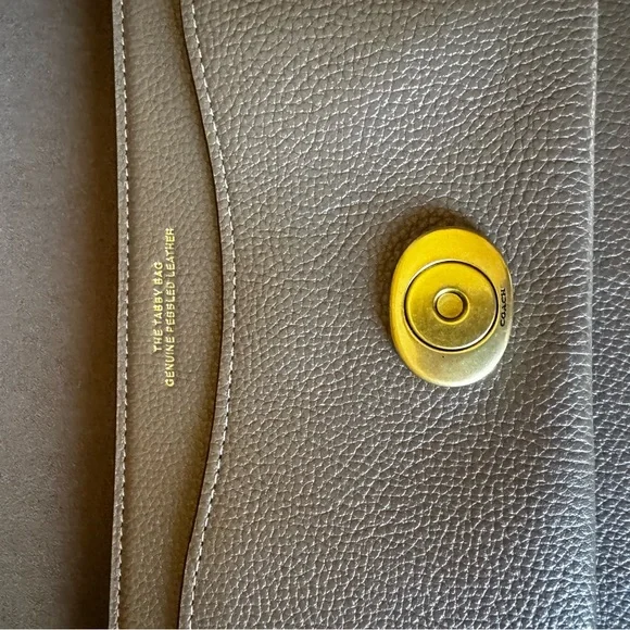 Coach Tabby 26 Shoulder Bag in Dark Stone - Picture 10 of 16